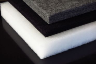 Polyester wool Density 20kg/m3